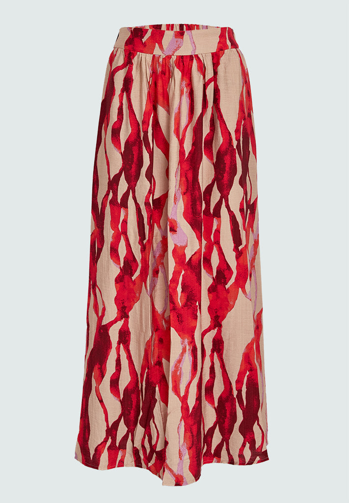 Minus MSRikki Maxi Skirt Skirt 4071P GRENADINE PRINT