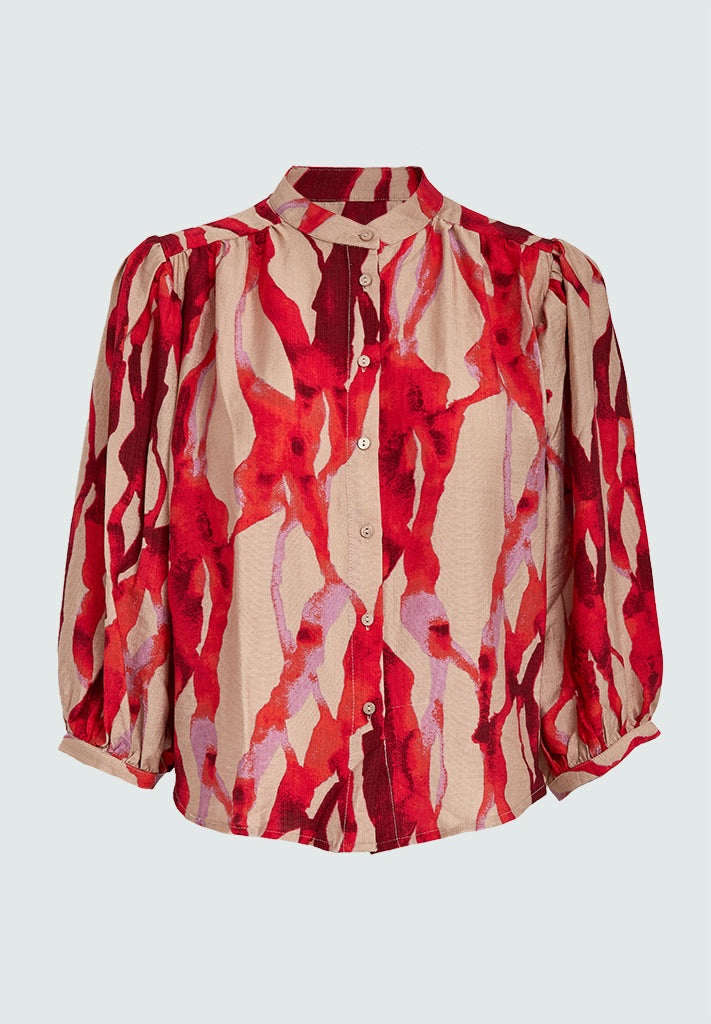 Minus MSRikki Shirt Shirt 4071P GRENADINE PRINT
