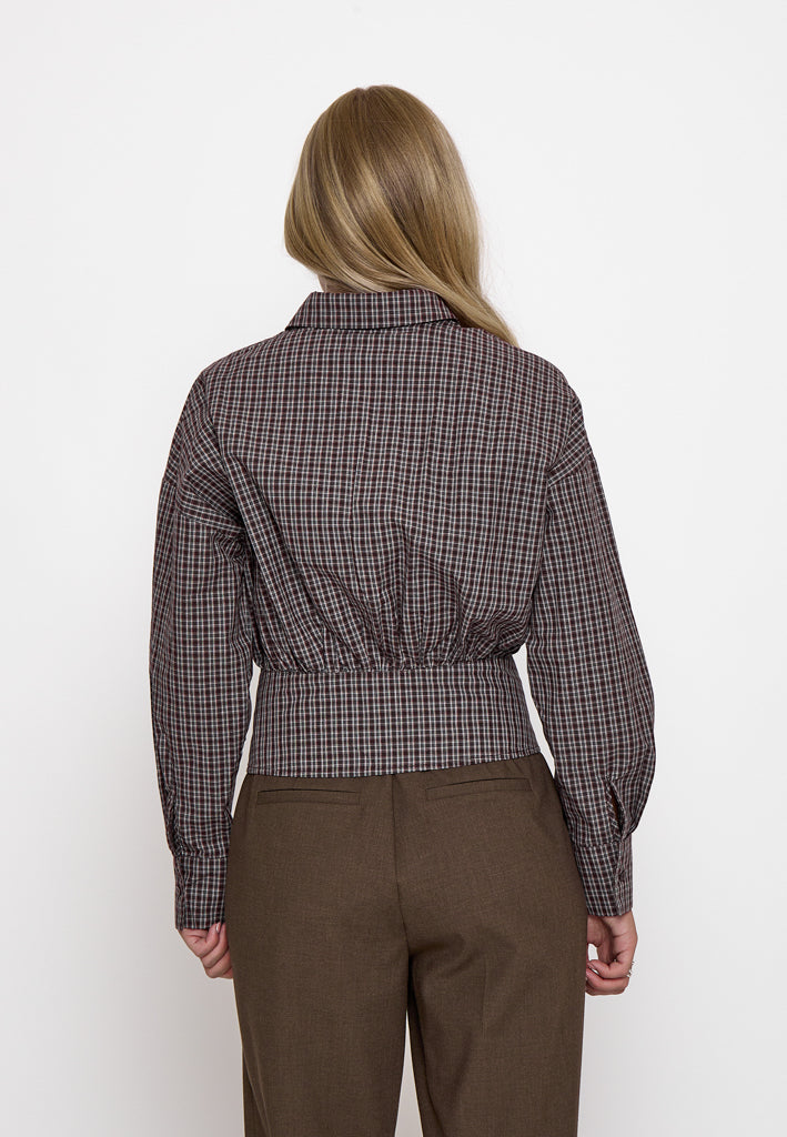 Minus MSRobina Shirt Shirt 4009C Andorra Red Checked