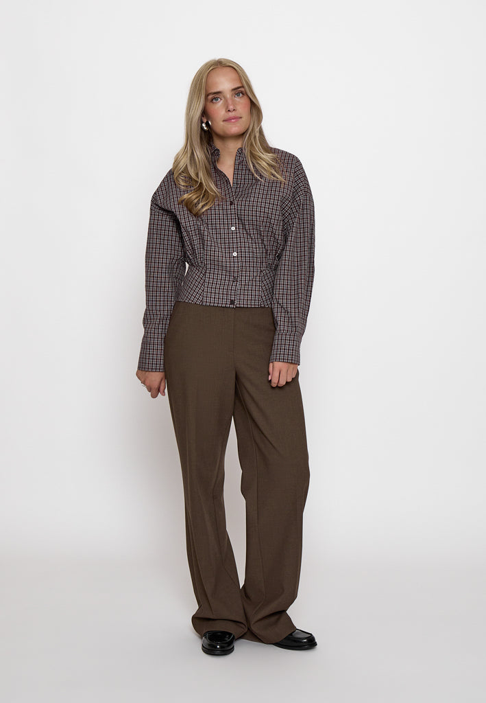 Minus MSRobina Shirt Shirt 4009C Andorra Red Checked