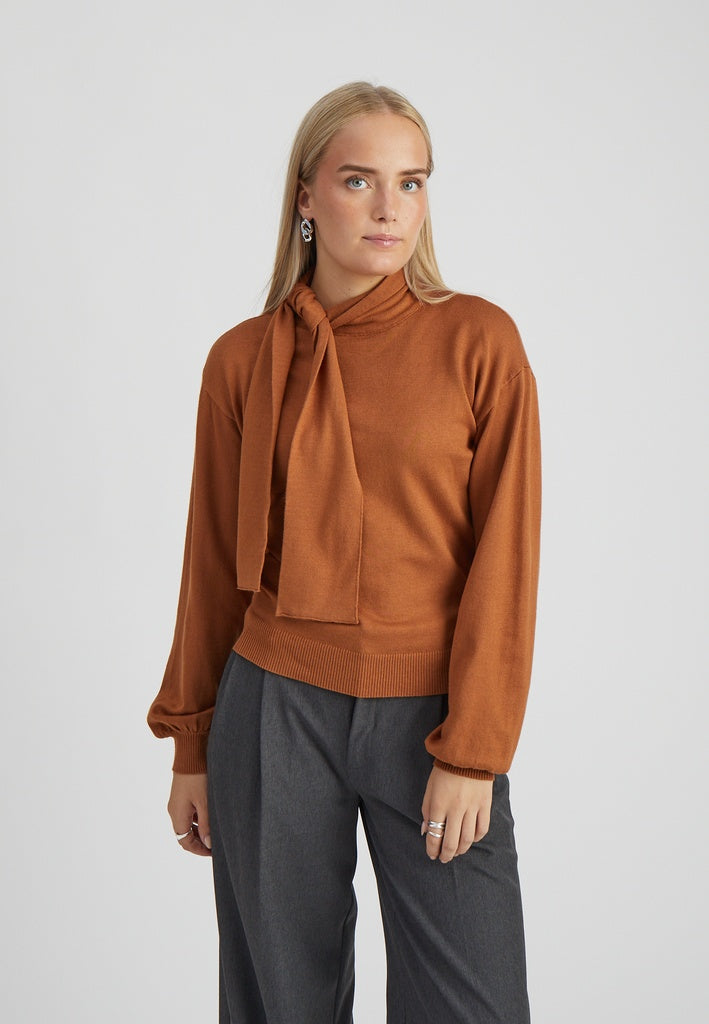 Minus MSRochelle Knit Pullover Pullover 5072 Mocha Bisque