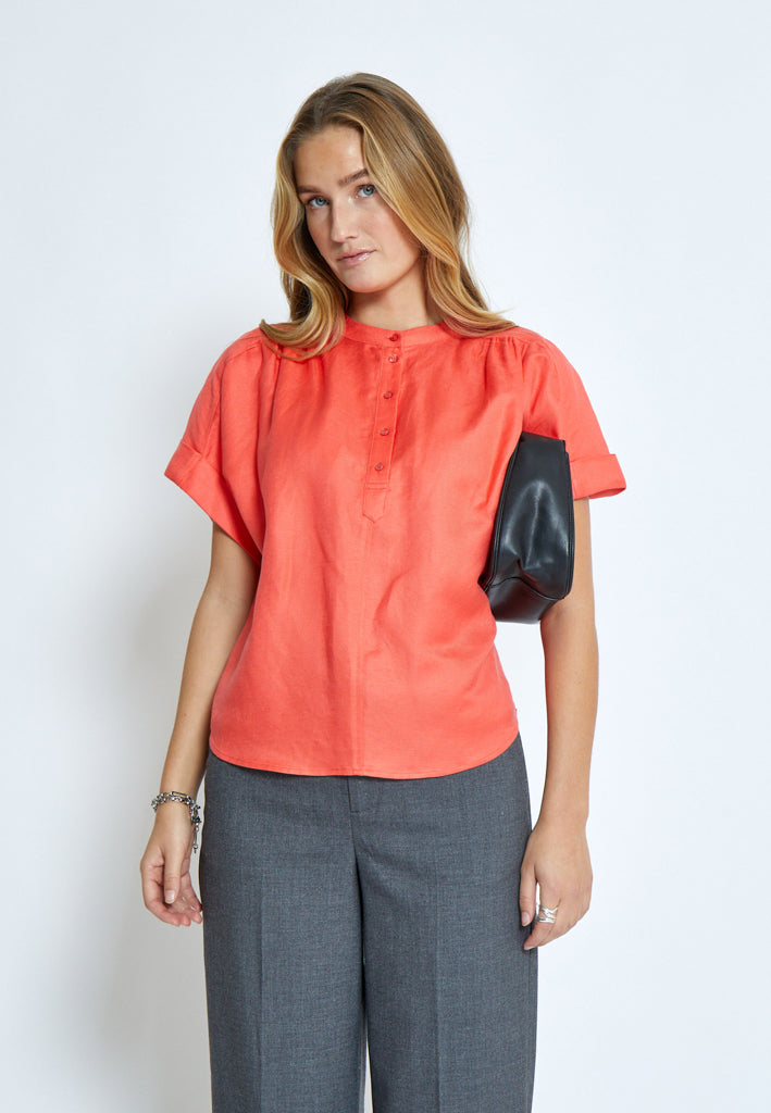 Minus MSSabbi Linen Blouse Blouse 641 Dubarry