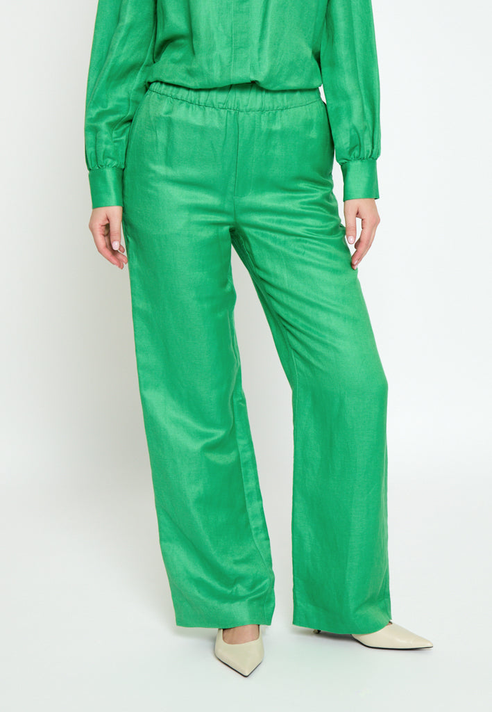 Minus MSSabbi Linen Pant Pant 3032 Greenbriar