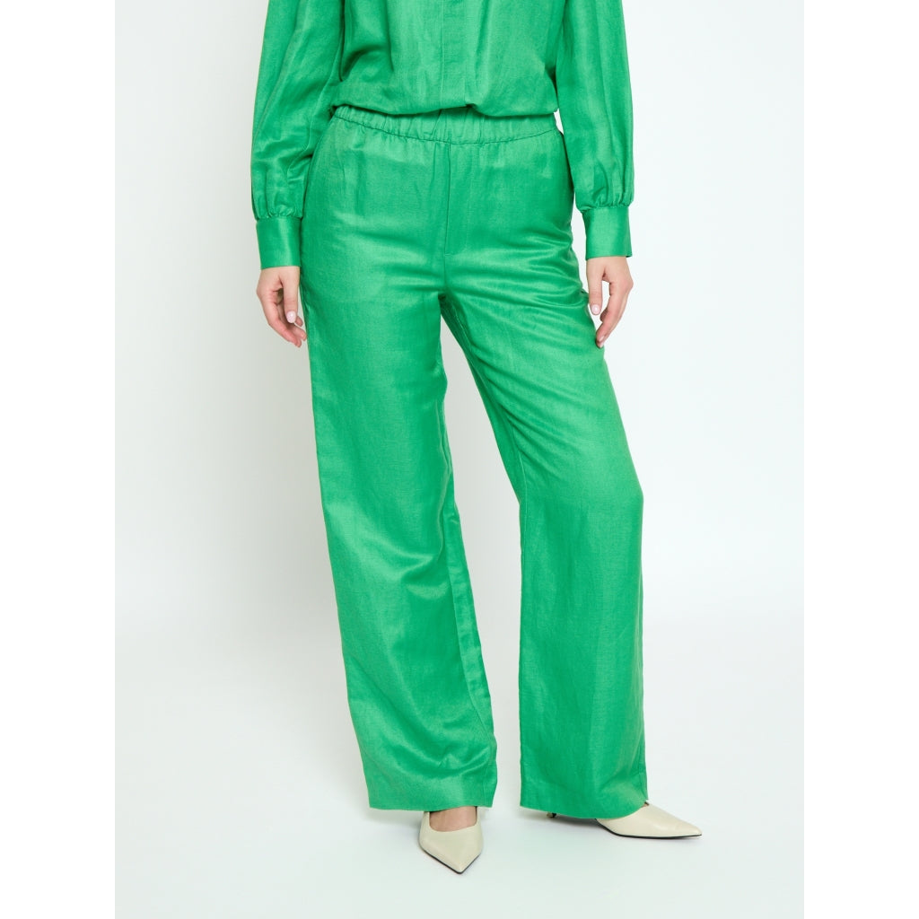 Minus MSSabbi Linen Pant Pant 3032 Greenbriar