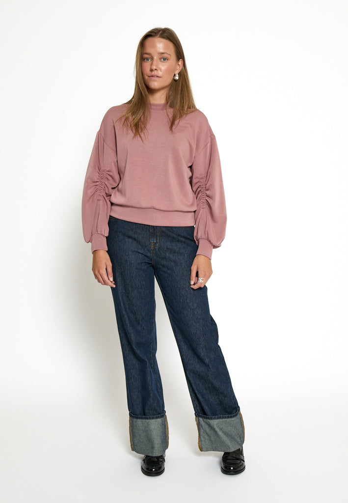 Minus MSSabi Sweat Sweatshirt 4458 Ash Rose