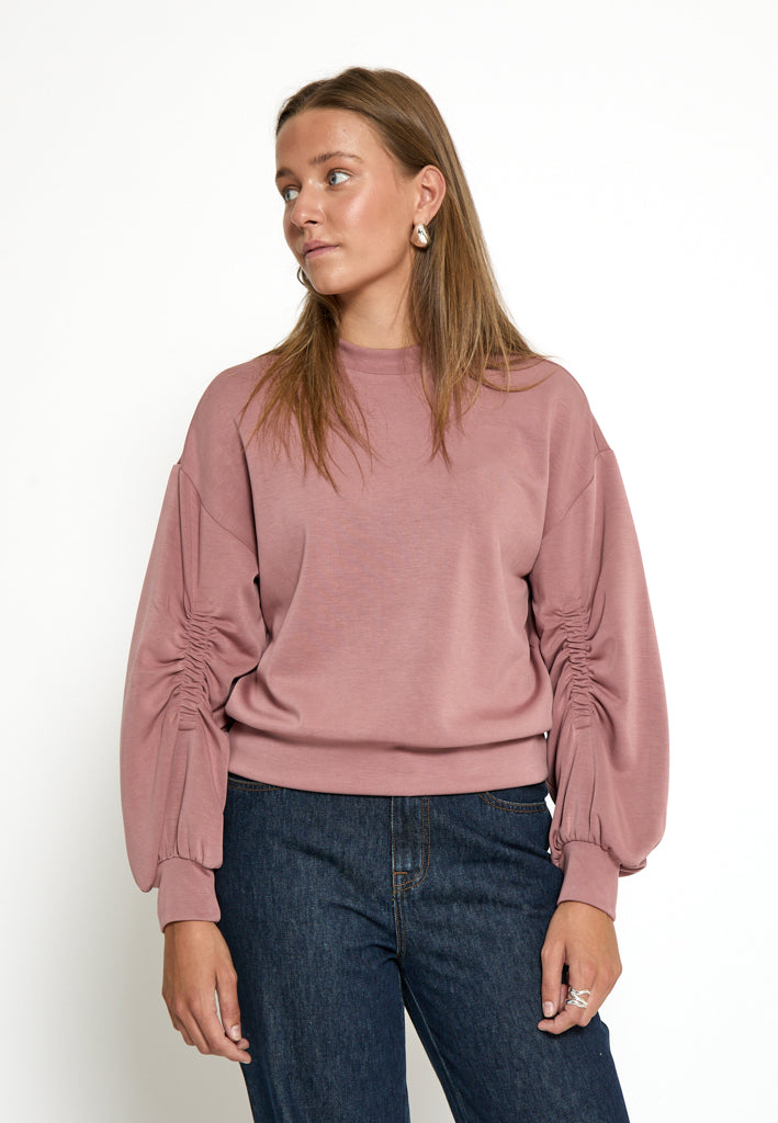 Minus MSSabi Sweat Sweatshirt 4458 Ash Rose