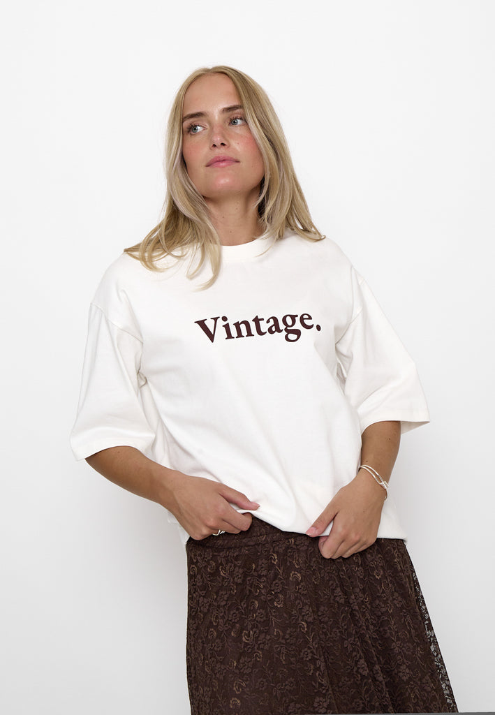 Minus MSSabine T-Shirt T-Shirt 235 Cloud Dancer