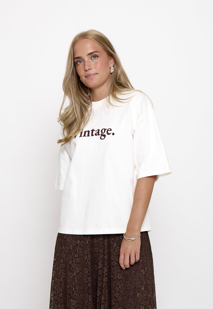 Minus MSSabine T-Shirt T-Shirt 235 Cloud Dancer