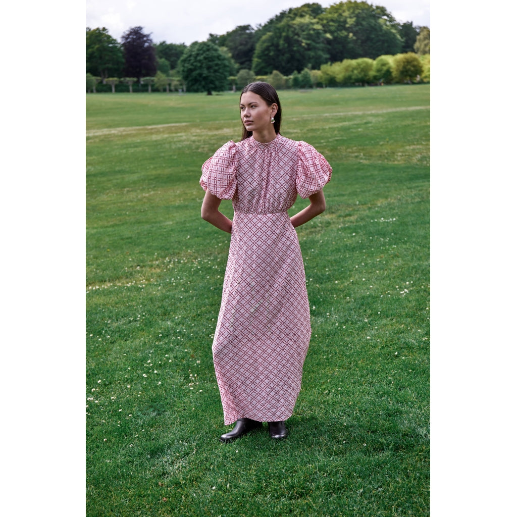 Minus MSSelvine Maxi Dress Dress 4019P Prism Pink Print