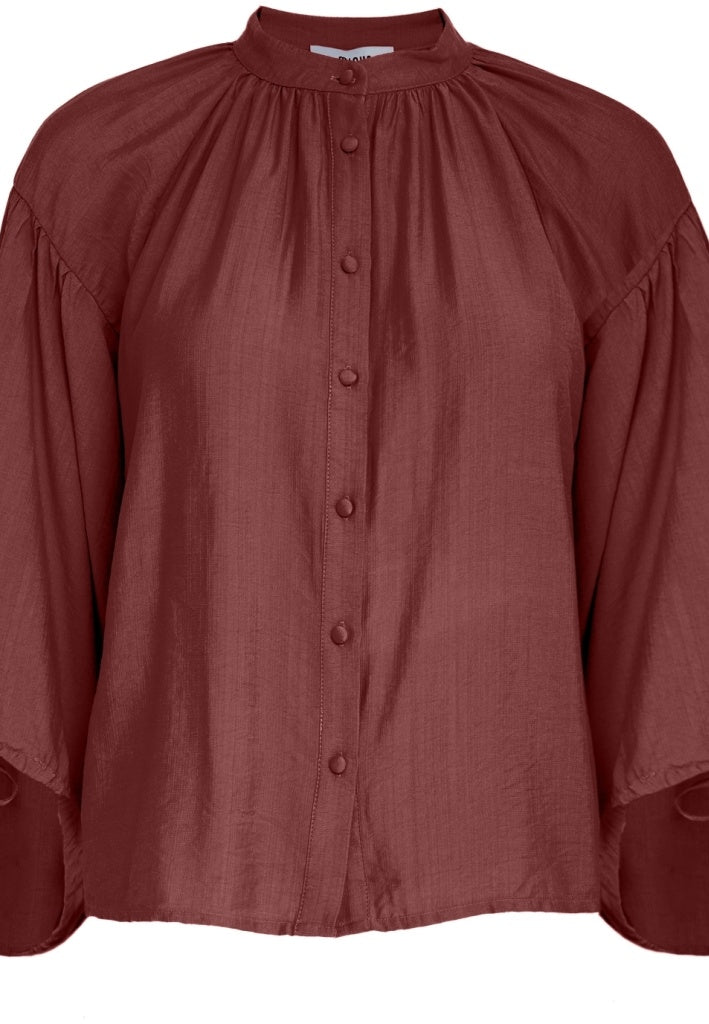Minus MSSeria Raglan Shirt Shirt 4009 Andorra Red