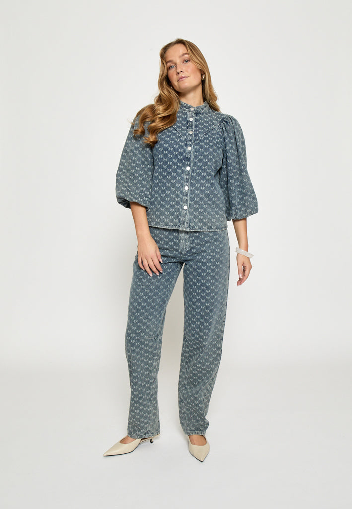 Minus MSSienne Shirt Shirt 001 Light Denim