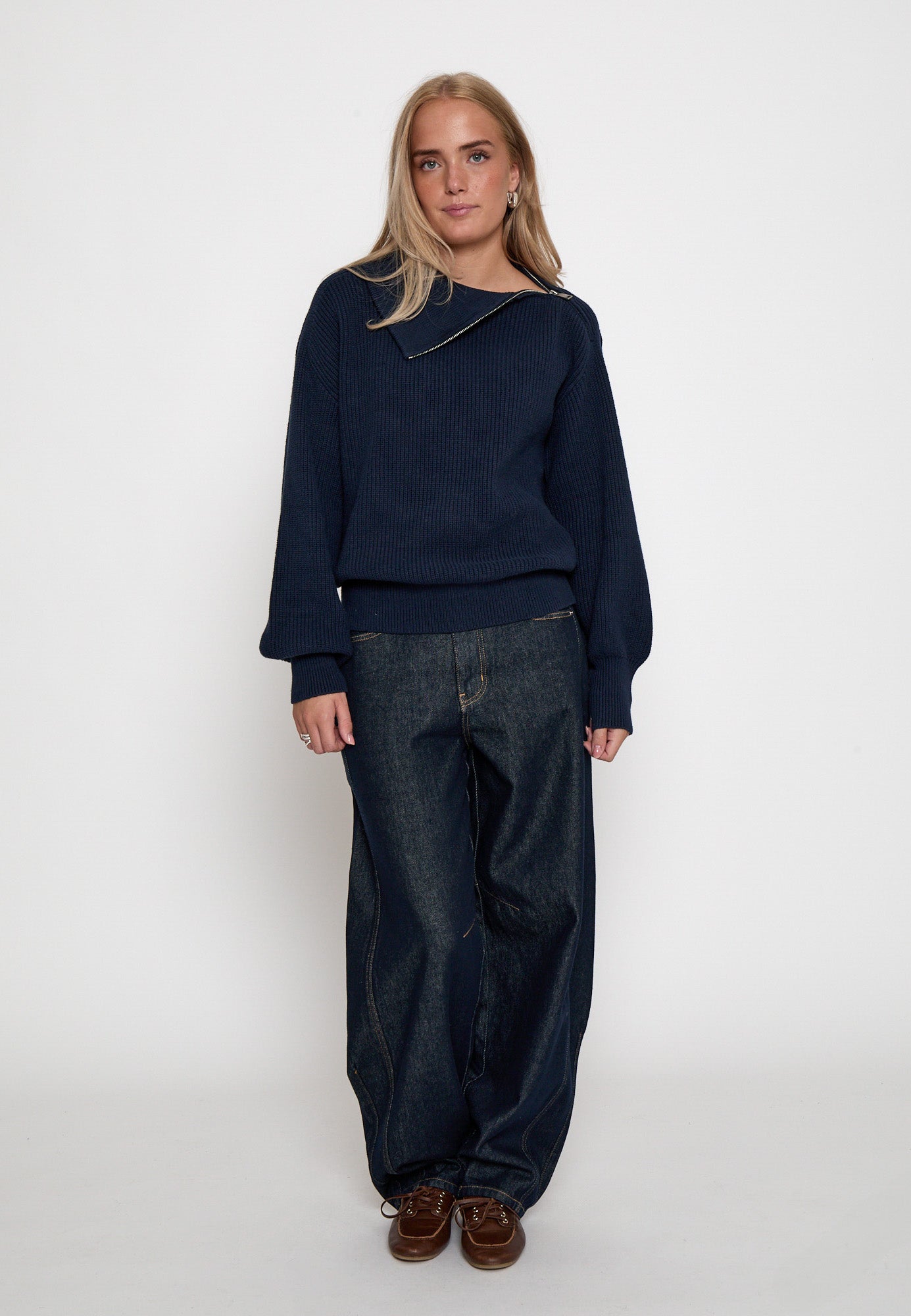Minus MSSigrid Knit Pullover Pullover 2994 Sky Captain