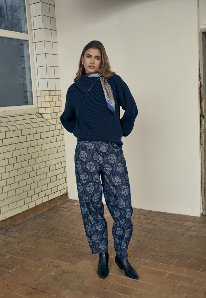 Minus MSSigrid Knit Pullover Pullover 2994 Sky Captain