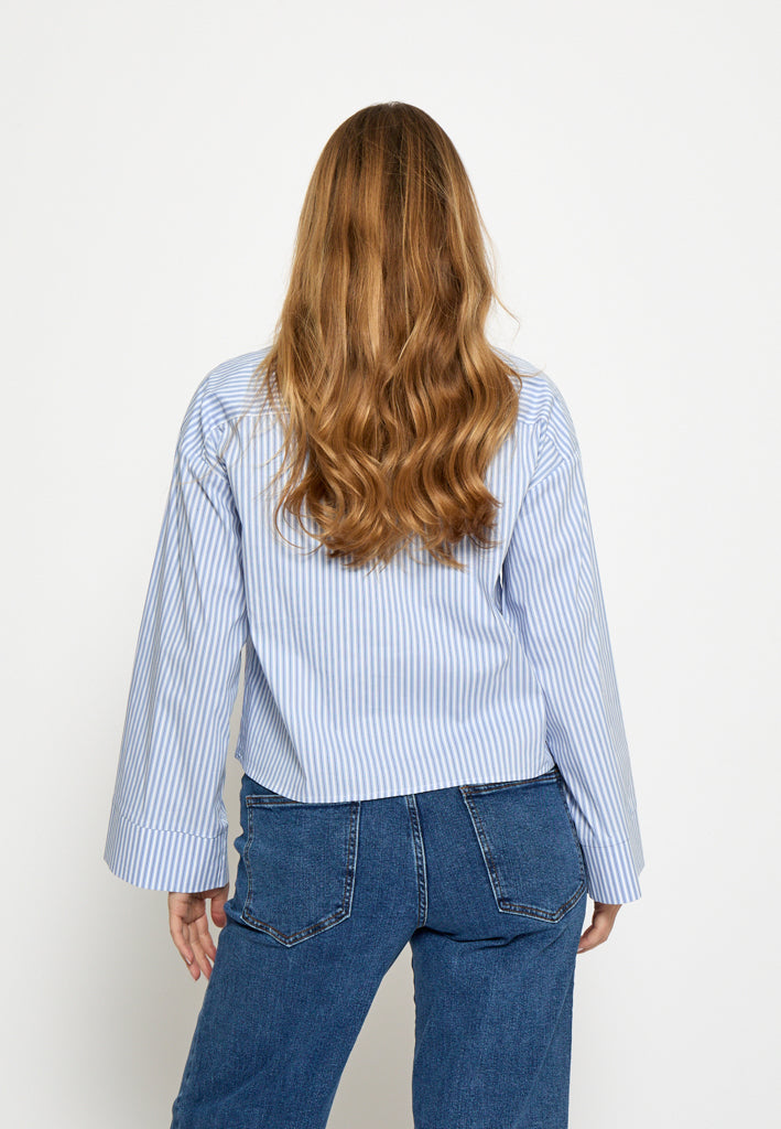 Minus MSSkye Shirt Shirt 2284S Skyway Blue Stripe