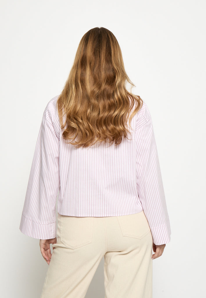 Minus MSSkye Shirt Shirt 4019S Prism Pink Stripe