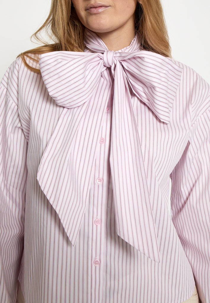 Minus MSSkye Shirt Shirt 4019S Prism Pink Stripe