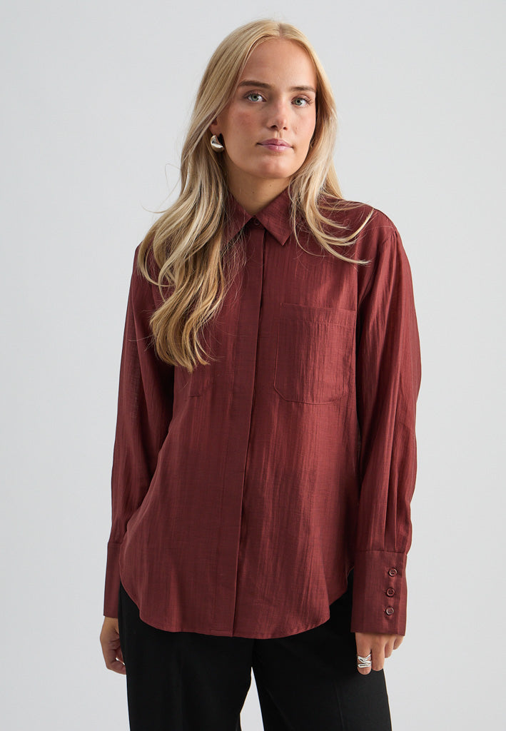 Minus MSStella Shirt Shirt 4009 Andorra Red
