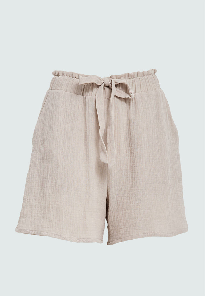 Minus MSStina Shorts Shorts 9015 Sand Gray