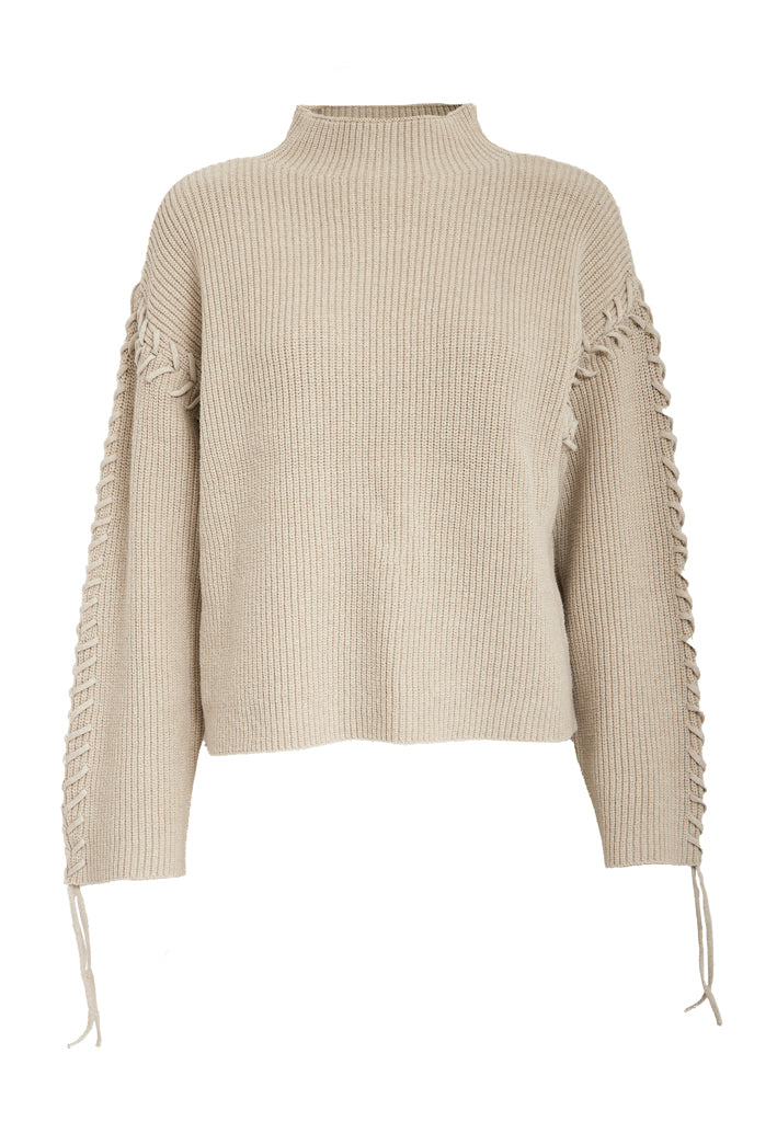 Minus MSSylvia Knit Pullover Pullover 9015 Sand Gray