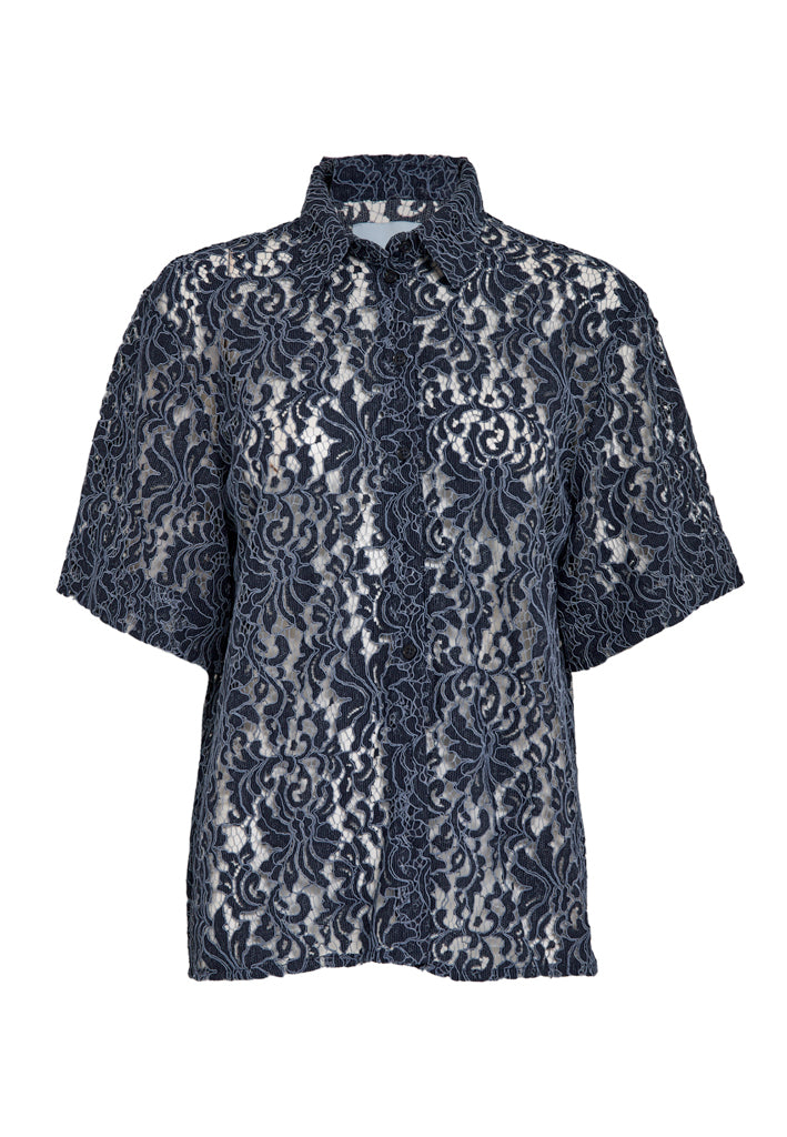 Minus MSTara Lace Shirt Shirt 2994 Sky Captain