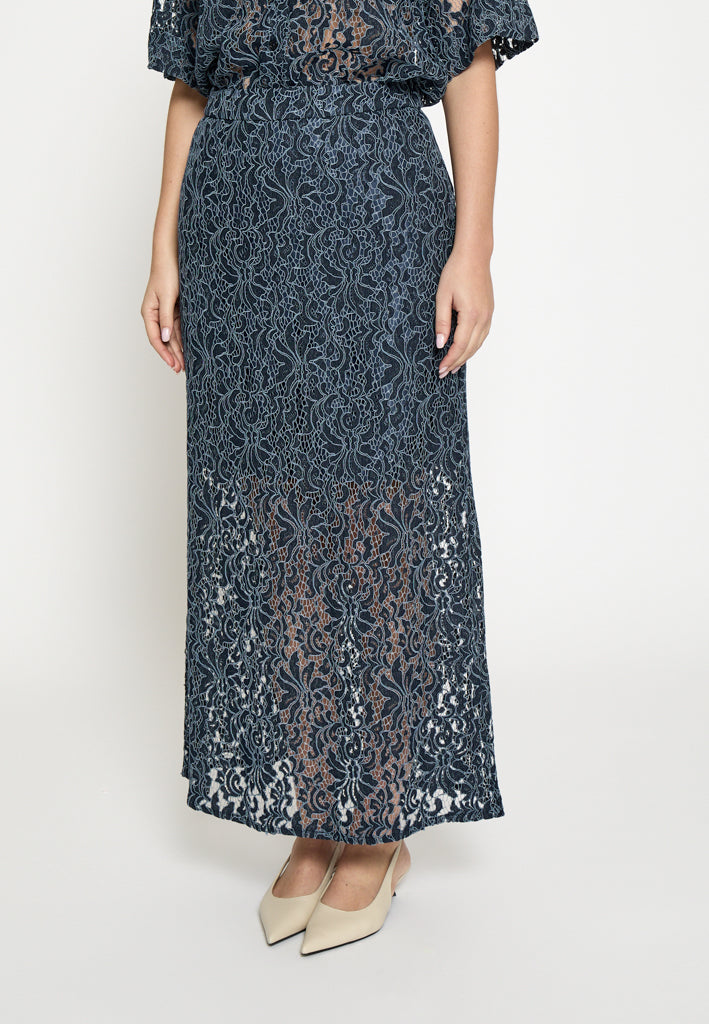 Minus MSTara Maxi Lace Skirt Skirt 2994 Sky Captain