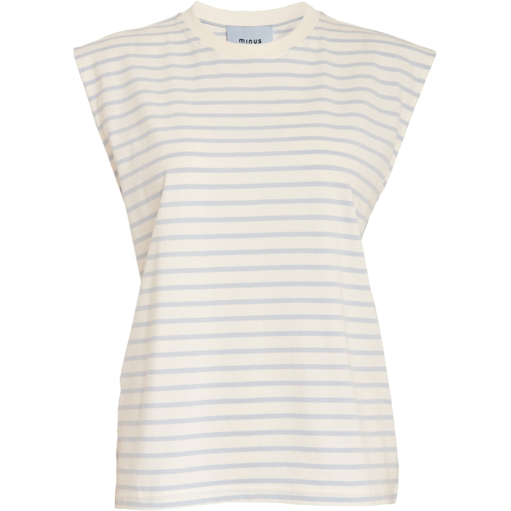 Minus MSTasina T-Shirt T-Shirt 2284S Skyway Blue Stripe