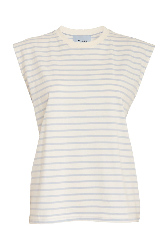 Minus MSTasina T-Shirt T-Shirt 2284S Skyway Blue Stripe