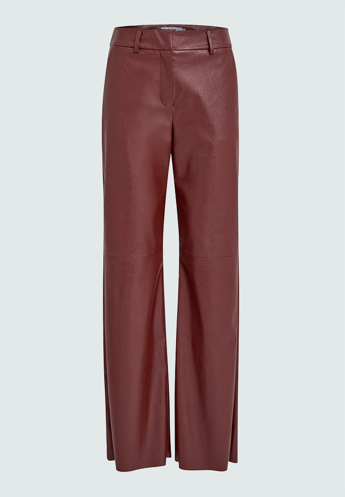 Minus MSTasja PU Pants Pant 4072 Cordovan