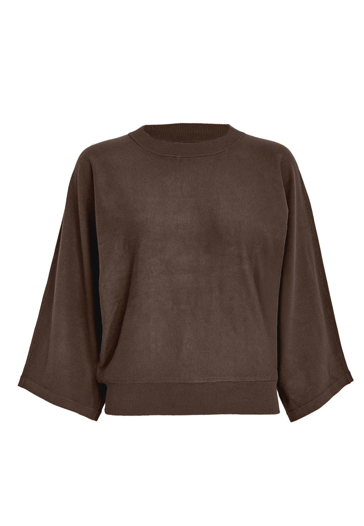Minus MSTess Knit T-Shirt T-Shirt 5618 Bracken Brown