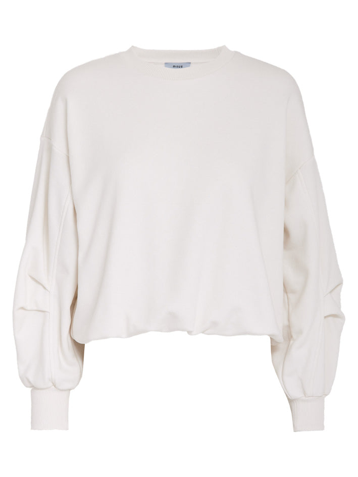 Minus MSTillea Sweat Sweatshirt 235 Cloud Dancer