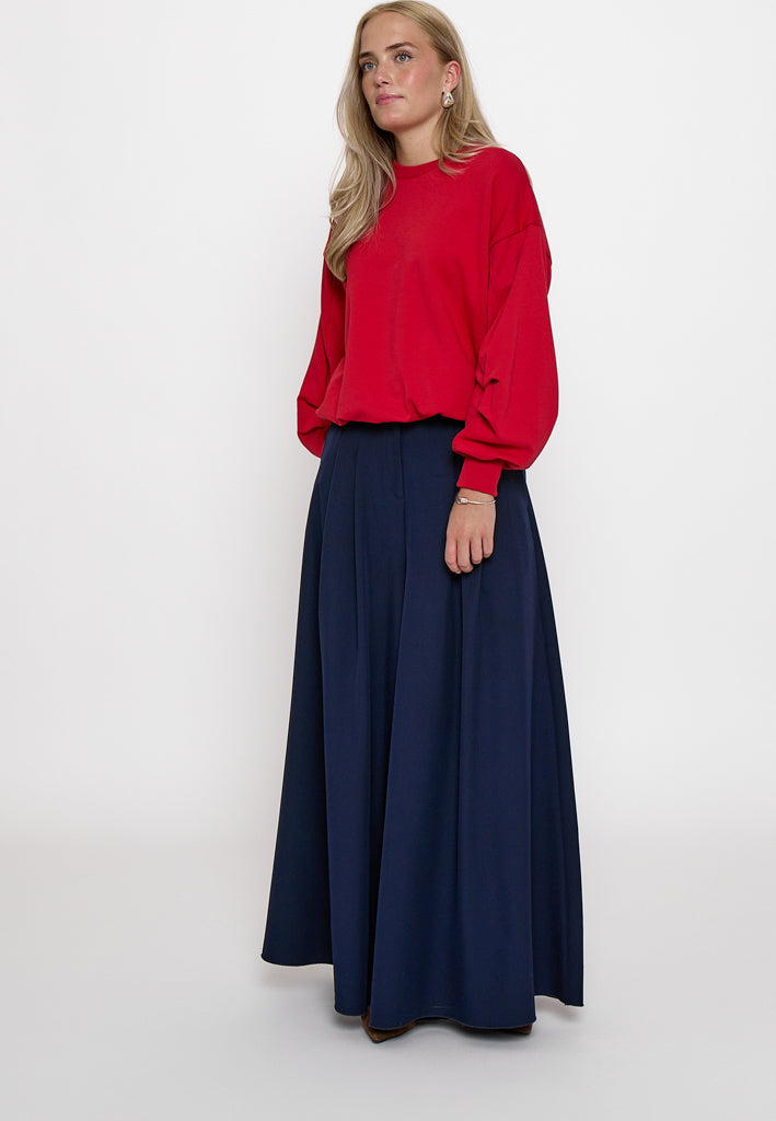Minus MSTillea Sweat Sweatshirt 4089 Haute Red