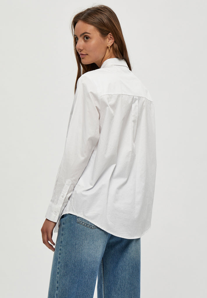 Minus MSVaia Oversize Shirt Shirt 200 White