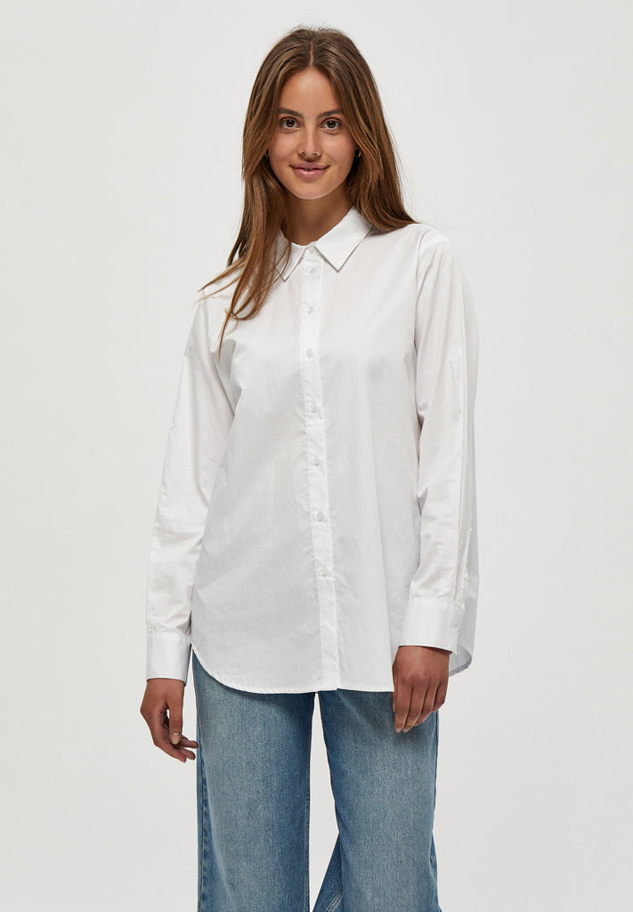 Minus MSVaia Oversize Shirt Shirt 200 White