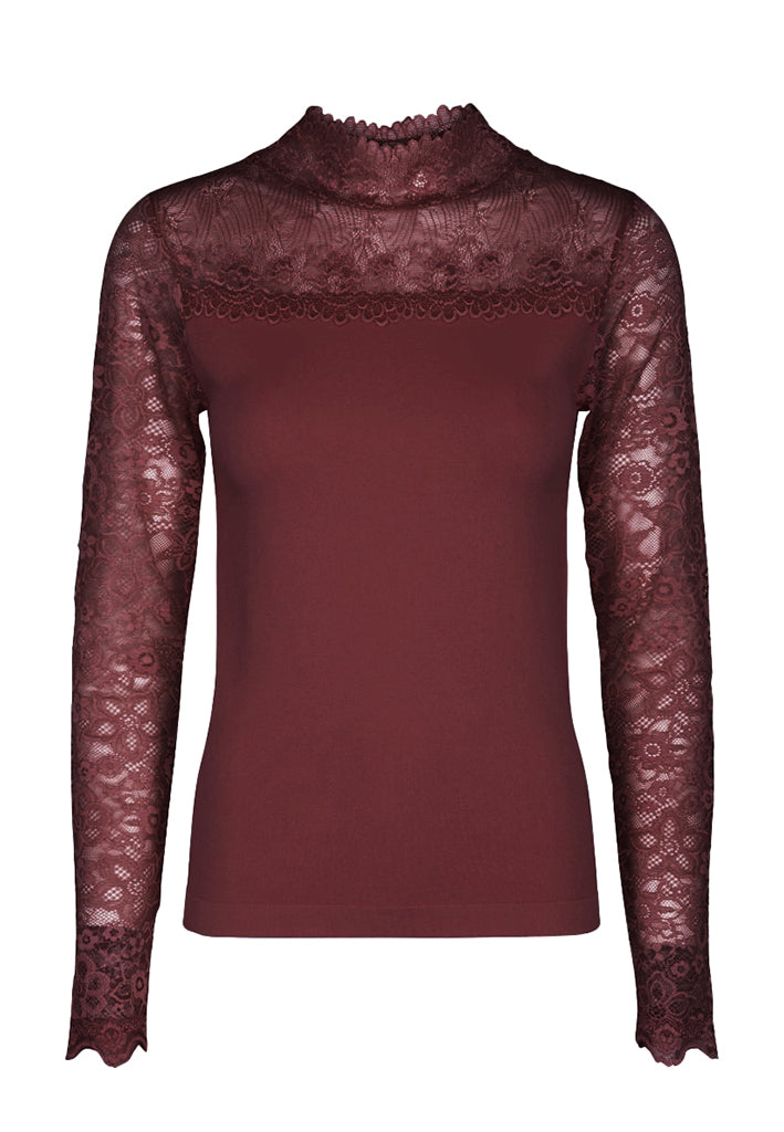 Minus MSVanessa Blouse Blouse 4009 Andorra Red