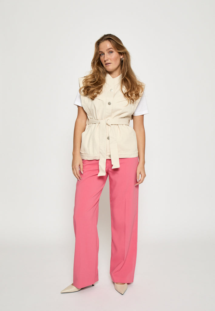 Minus MSVasilia Vest Vest 0175 Light Birch