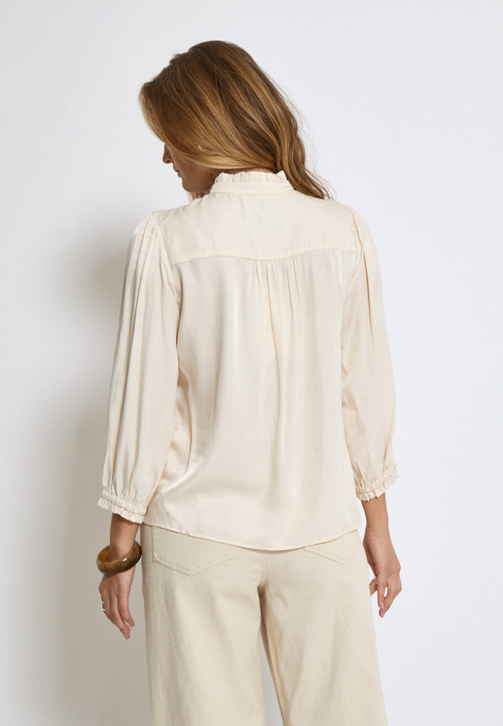 Minus MSVelly Blouse Blouse 0175 Light Birch
