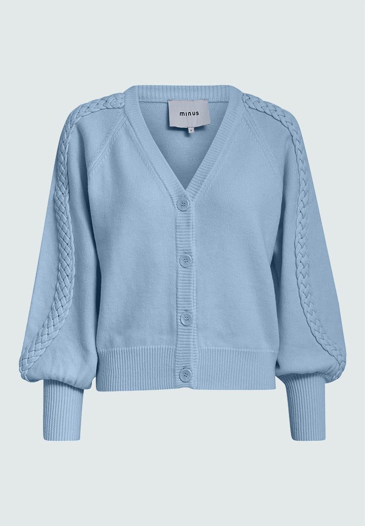 Minus MSVera Knit Cardigan Cardigans 1043 Citadel Blue
