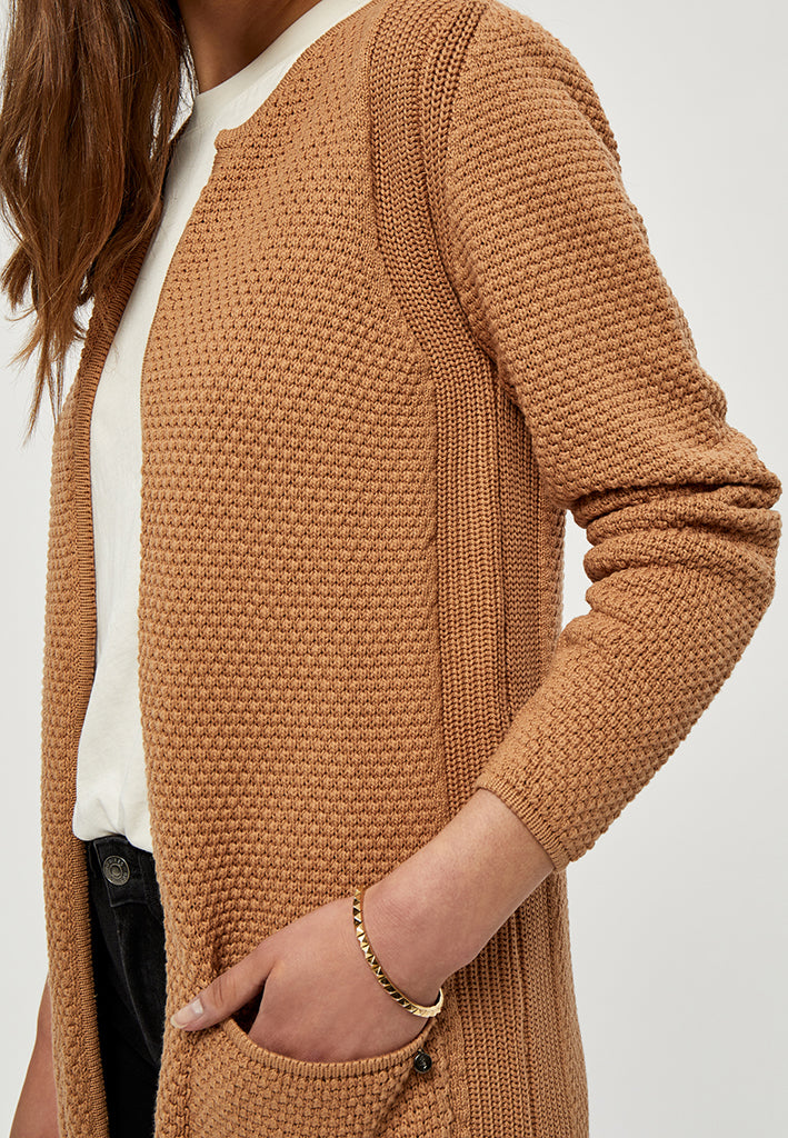 Minus MSVibe Cardigan Cardigans 721 Almond
