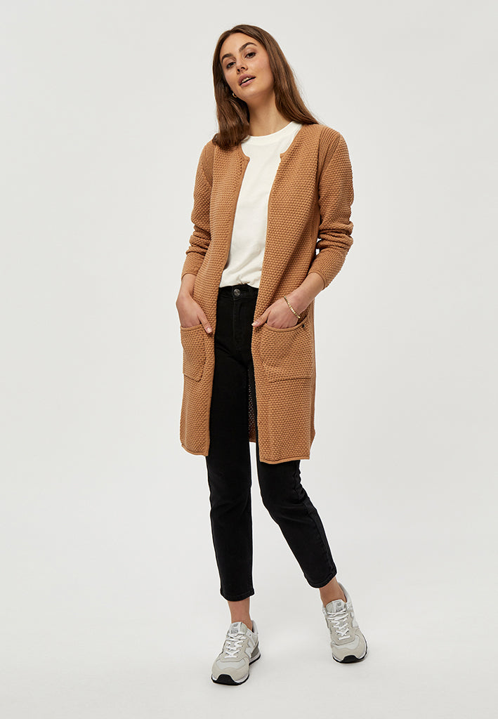 Minus MSVibe Cardigan Cardigans 721 Almond