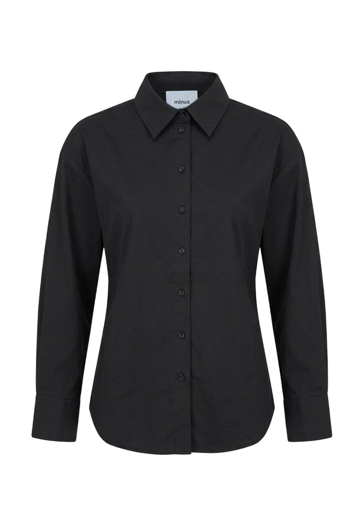 Minus MSVicky Oversize Shirt Shirt 100 Black