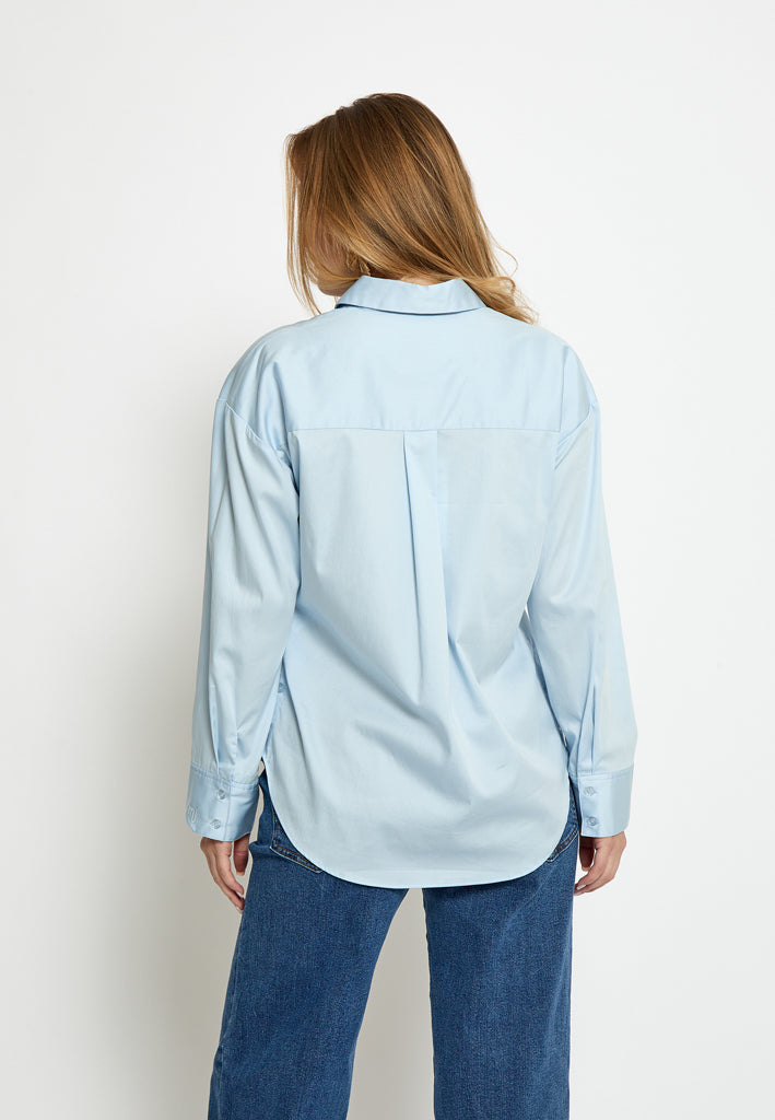 Minus MSVicky Oversize Shirt Shirt 2284 Skyway Blue