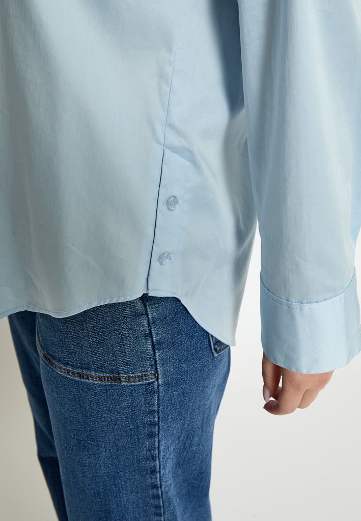 Minus MSVicky Oversize Shirt Shirt 2284 Skyway Blue