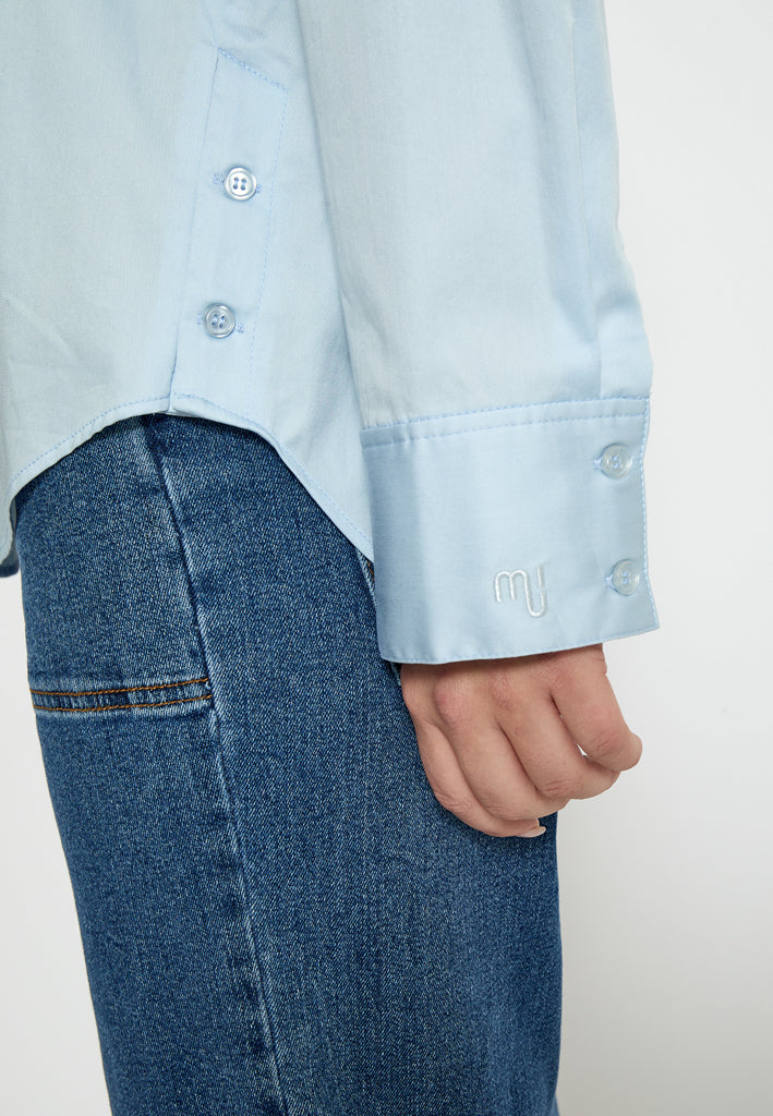 Minus MSVicky Oversize Shirt Shirt 2284 Skyway Blue