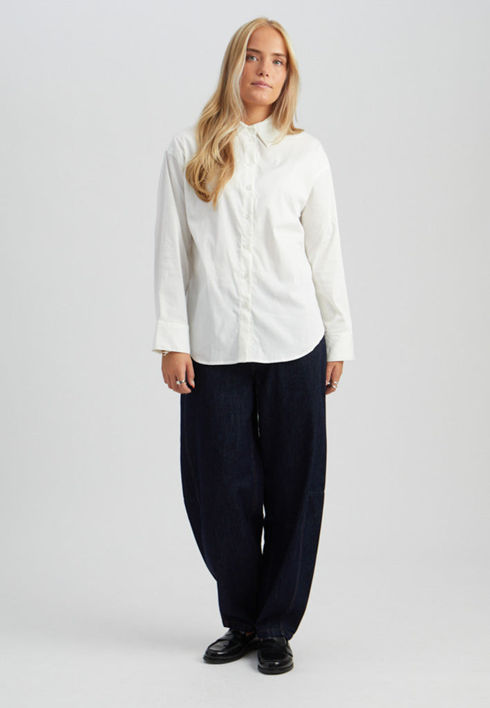 Minus MSVicky Oversize Shirt Shirt 235 Cloud Dancer