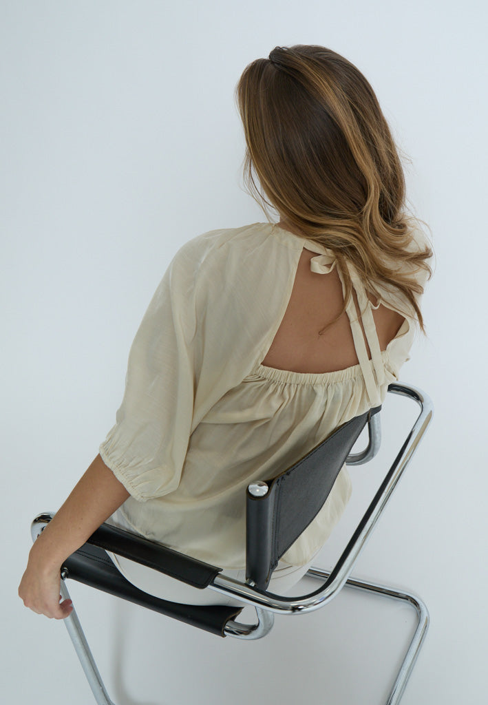 Minus MSVida Blouse Blouse 0175 Light Birch