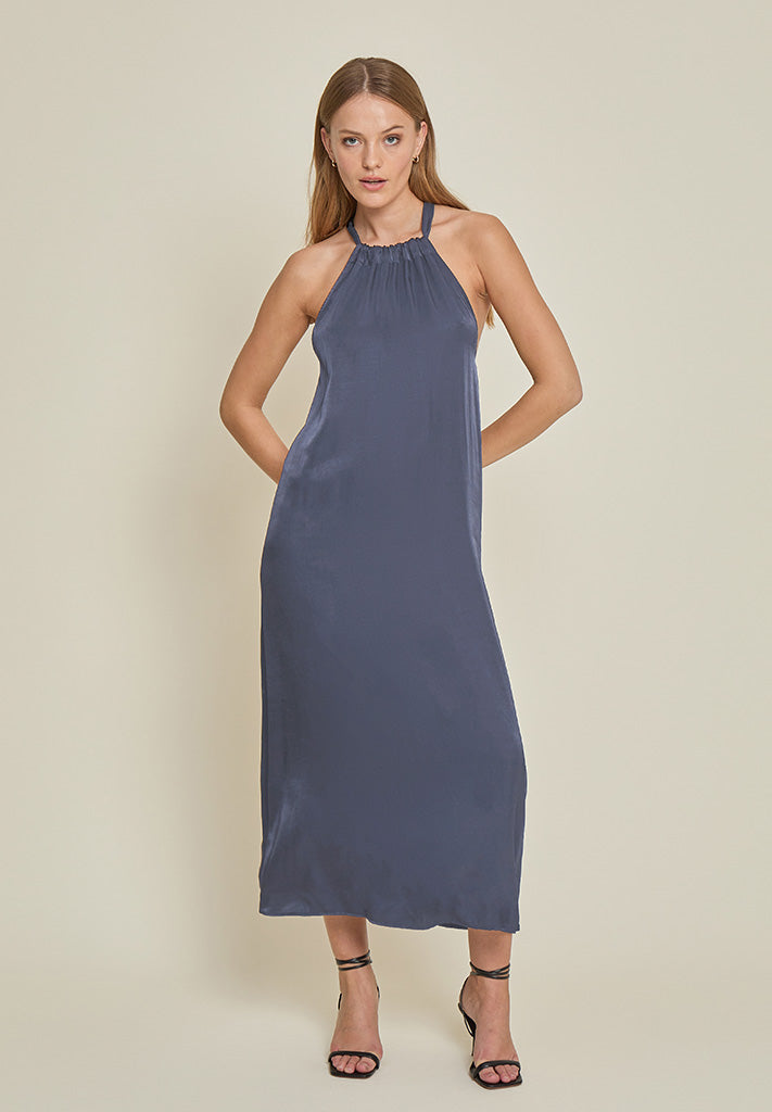 Minus MSVimia Dress Dress 1050 Dark Vista Blue