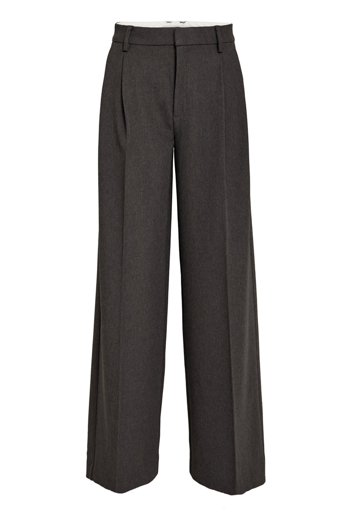 Minus MSVivianne Mid Waist Pant Pant 129 Dark Grey