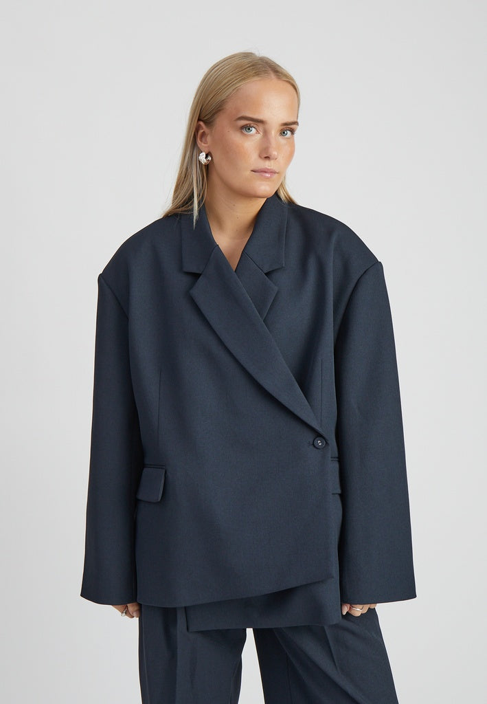 Minus MSVivianne Oversize Blazer Blazer 2994 Sky Captain