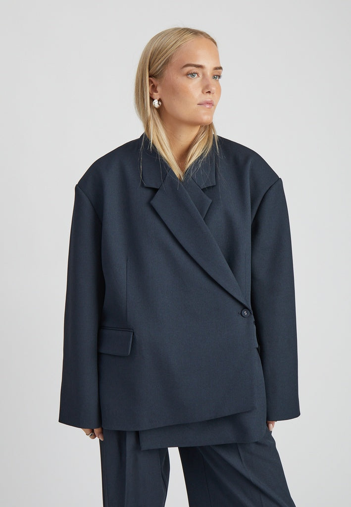 Minus MSVivianne Oversize Blazer Blazer 2994 Sky Captain