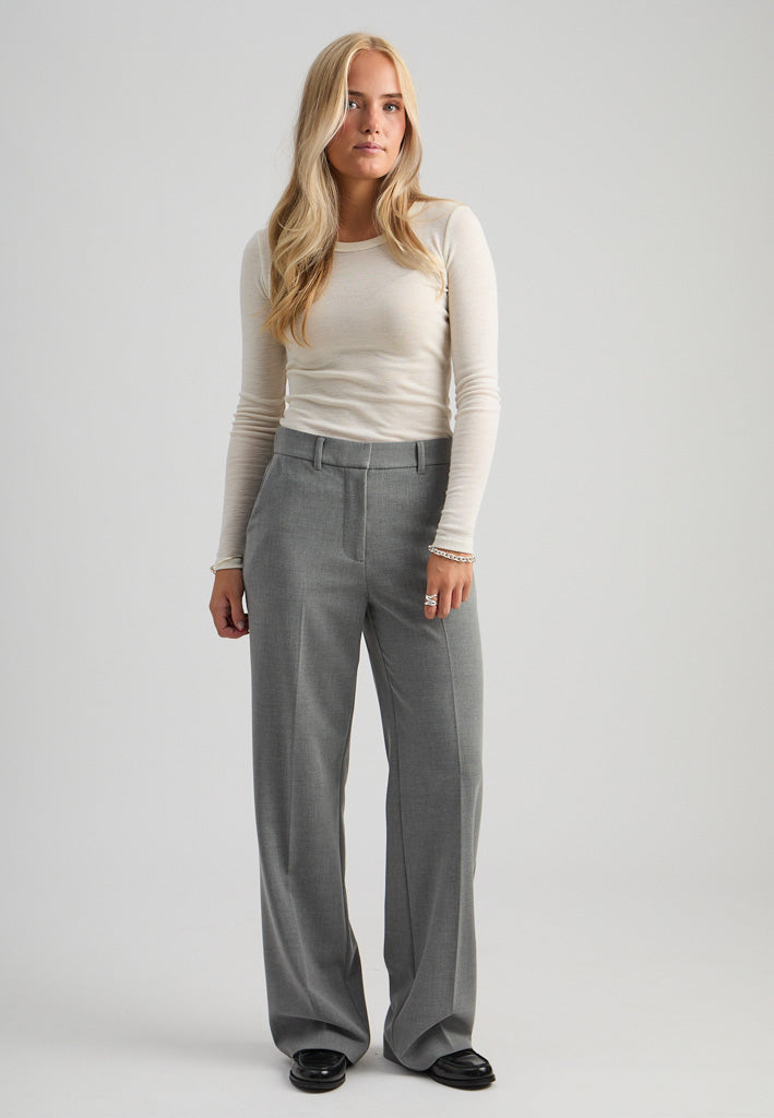 Minus MSWelma Pants Pant 112M Light Grey Melange